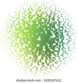 Light Green vector layout with lines, rectangles. Modern design with rectangles in abstract style. Modern template for your landing page.