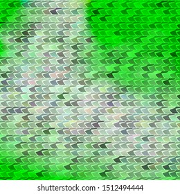 Light Green vector layout with lines, rectangles. Abstract gradient illustration with rectangles. Pattern for commercials, ads.