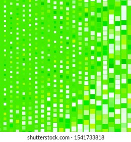 Light Green vector layout with lines, rectangles. Rectangles with colorful gradient on abstract background. Pattern for commercials, ads.