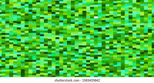 Light Green vector layout with lines, rectangles. Illustration with a set of gradient rectangles. Pattern for websites, landing pages.