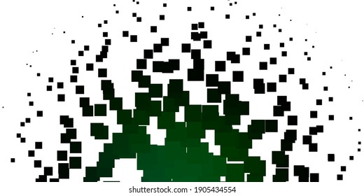 Light Green vector layout with lines, rectangles. Illustration with a set of gradient rectangles. Modern template for your landing page.