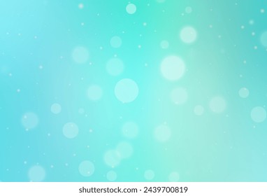 Light Green vector layout in New Year style. Simple gradient illustration with Christmas attributes. Pattern for booklets, leaflets of education.