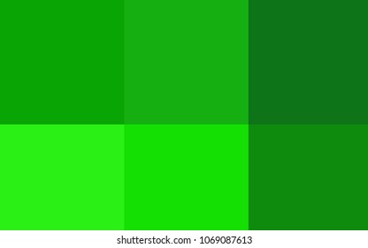 Light Green vector layout with set of colors. Illustration with set of spectral palette. Smart set of colors for your work as a designer.
