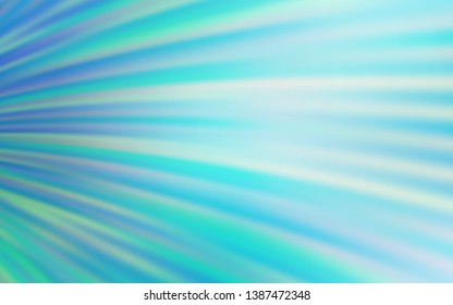 Light Green vector layout with wry lines. Glitter abstract illustration with wry lines. Brand new design for your ads, poster, banner.