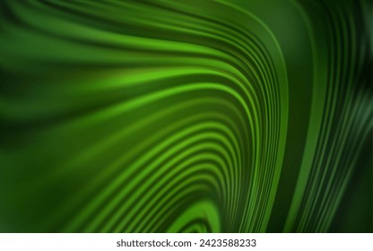 Light Green vector layout with wry lines. Geometric illustration in abstract style with gradient.  Brand new design for your ads, poster, banner.