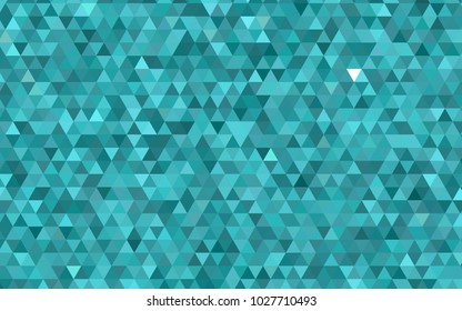Light Green vector low poly background. Creative illustration in halftone style with gradient. A completely new design for your business.