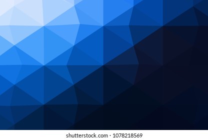 Light Green vector low poly cover. Modern geometrical abstract illustration with gradient. That new template can be used for your brand book.