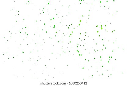 Light Green vector low poly background. A sample with a polygonal design. Illustration in polygonal style with repeating squares