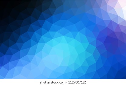 Light Green vector low poly texture. Creative geometric illustration in Origami style with gradient. New template for your brand book.