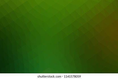Light Green vector low poly texture. An elegant bright illustration with gradient. Brand new style for your business design.