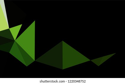 Light Green vector low poly texture. A completely new color illustration in a vague style. A new texture for your design.