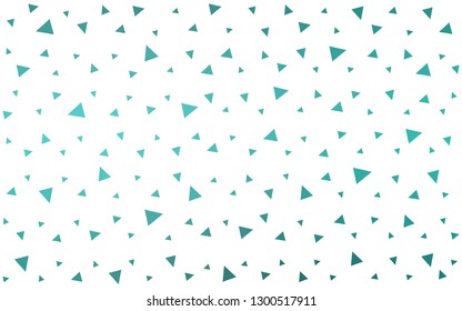 Light Green vector low poly texture. A sample with polygonal shapes. Triangular pattern for your design. Light Green vector low poly texture. A sample with polygonal shapes. Triangular pattern for your design.
