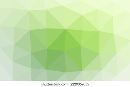 Diseño de polos bajos vectores de verde claro. Ilustración creativa en estilo de semitono con gradiente. Diseño completamente nuevo para su negocio.