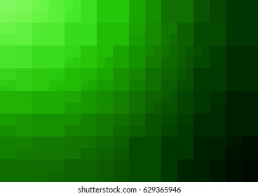 Light Green vector Low poly crystal background. Polygon design pattern. Low poly illustration, low polygon background.