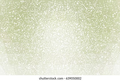 Light Green vector low poly crystal background with snowflakes. Polygon christmas design pattern . Low poly illustration of New Year celebration.