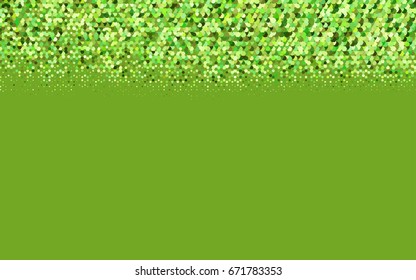 Light Green vector low poly background. A sample with a polygonal design. Low poly illustration, low polygonal background.
