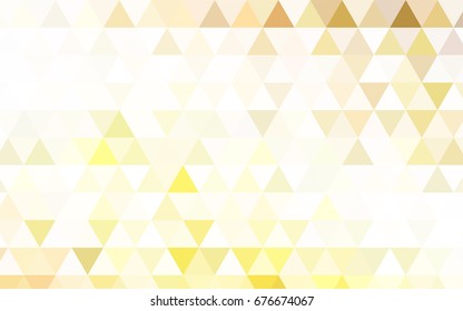 Light Green vector low poly pattern. Colorful abstract illustration with gradient. The completely new template can be used for your brand book.