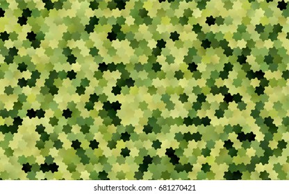 Light Green vector low poly background. A sample with a polygonal design. Low poly illustration, low polygonal background.