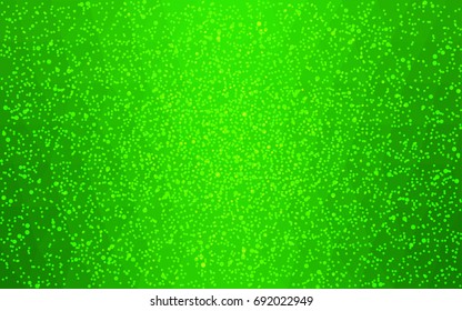 Light Green vector low poly crystal background with snowflakes. Polygon christmas design pattern . Low poly illustration of New Year celebration.