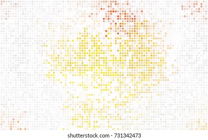 Light Green vector low poly background. A sample with a polygonal design. Illustration in polygonal style with repeating squares