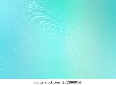 Light Green vector Modern abstract illustration with colorful water drops. Illustration with set of shining colorful abstract circles. Elegant design for wallpapers.