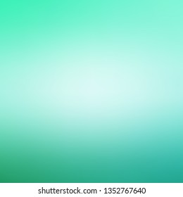 Light Green vector modern blurred background. Colorful illustration in abstract style with gradient. Design for landing pages.