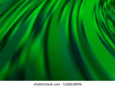 Light Green vector modern bokeh pattern. Colorful illustration in blurry style with gradient. A completely new design for your business.
