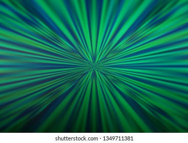 Light Green vector modern bokeh pattern. Colorful abstract illustration with gradient. The template can be used for your brand book.