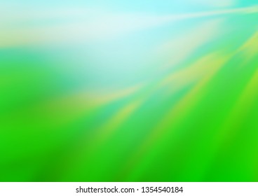 Light Green vector modern bokeh pattern. An elegant bright illustration with gradient. Brand new design for your business.