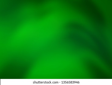 Light Green vector modern bokeh pattern. A completely new color illustration in a bokeh style. The template can be used for your brand book.