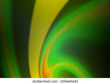 Light Green vector modern bokeh pattern. Colorful abstract illustration with gradient. The background for your creative designs.