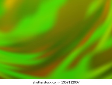 Light Green vector modern bokeh pattern. Colorful illustration in abstract style with gradient. Brand new style for your business design.