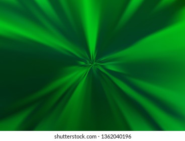 Light Green vector modern bokeh pattern. Creative illustration in halftone style with gradient. Brand new design for your business.