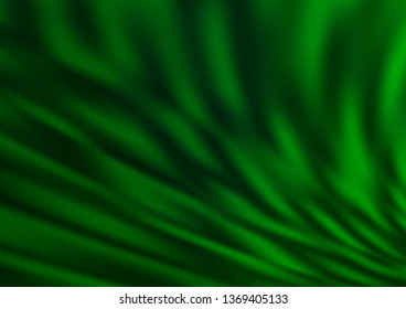 Light Green vector modern bokeh pattern. Colorful abstract illustration with gradient. A completely new design for your business.