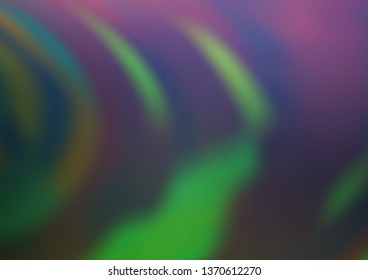 Light Green vector modern bokeh pattern. An elegant bright illustration with gradient. The blurred design can be used for your web site.