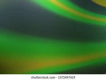 Light Green vector modern bokeh pattern. Modern geometrical abstract illustration with gradient. The background for your creative designs.