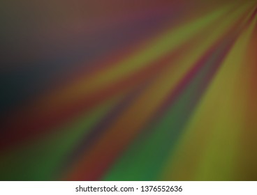 Light Green vector modern bokeh pattern. A vague abstract illustration with gradient. A completely new template for your design.