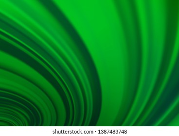 Light Green vector modern bokeh pattern. Colorful illustration in abstract style with gradient. The template can be used for your brand book.