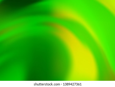 Light Green vector modern bokeh pattern. Glitter abstract illustration with an elegant design. The template can be used for your brand book.