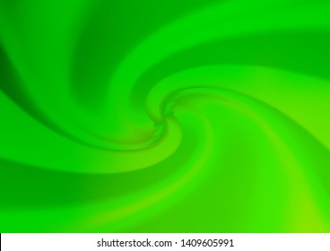 Light Green vector modern bokeh pattern. Colorful abstract illustration with gradient. The template can be used for your brand book.