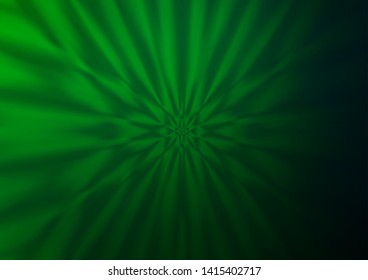 Light Green vector modern bokeh pattern. Modern geometrical abstract illustration with gradient. The background for your creative designs.
