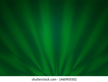 Light Green vector modern bokeh pattern. A vague abstract illustration with gradient. A new texture for your design.