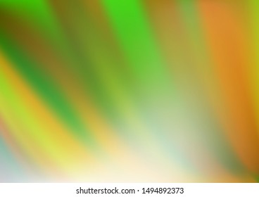 Light Green vector modern bokeh pattern. An elegant bright illustration with gradient. The background for your creative designs.
