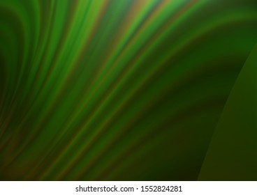 Light Green vector modern bokeh pattern. Colorful abstract illustration with gradient. A completely new template for your design.