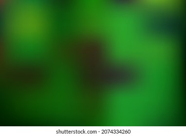 Patrón de bokeh moderno del vector verde claro. Ilustración colorida brillante en un estilo completamente nuevo. Nuevo diseño para su negocio.