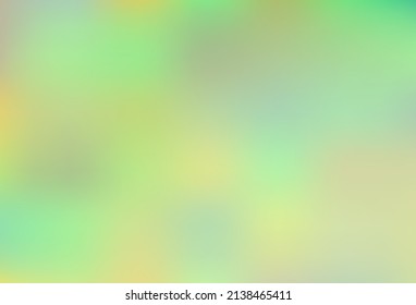 Light Green vector modern bokeh pattern. Creative illustration in halftone style with gradient. Brand new design for your business.