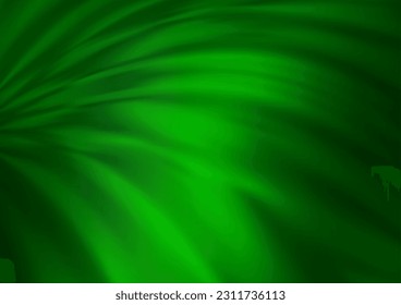 Patrón de bokeh moderno del vector verde claro. Ilustración abstracta colorida con gradiente. Un diseño completamente nuevo para su negocio.