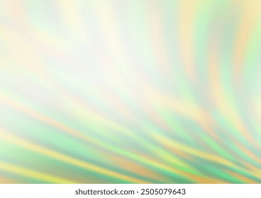 Light Green vector modern bokeh pattern. Creative illustration in halftone style with gradient. A completely new template for your design.