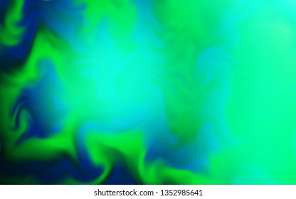 Light Green vector modern elegant background. Creative illustration in halftone style with gradient. New style for your business design.