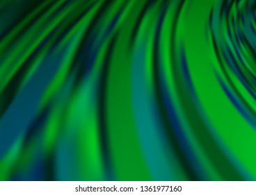 Light Green vector modern elegant background. A completely new color illustration in a bokeh style. Brand new design for your business.